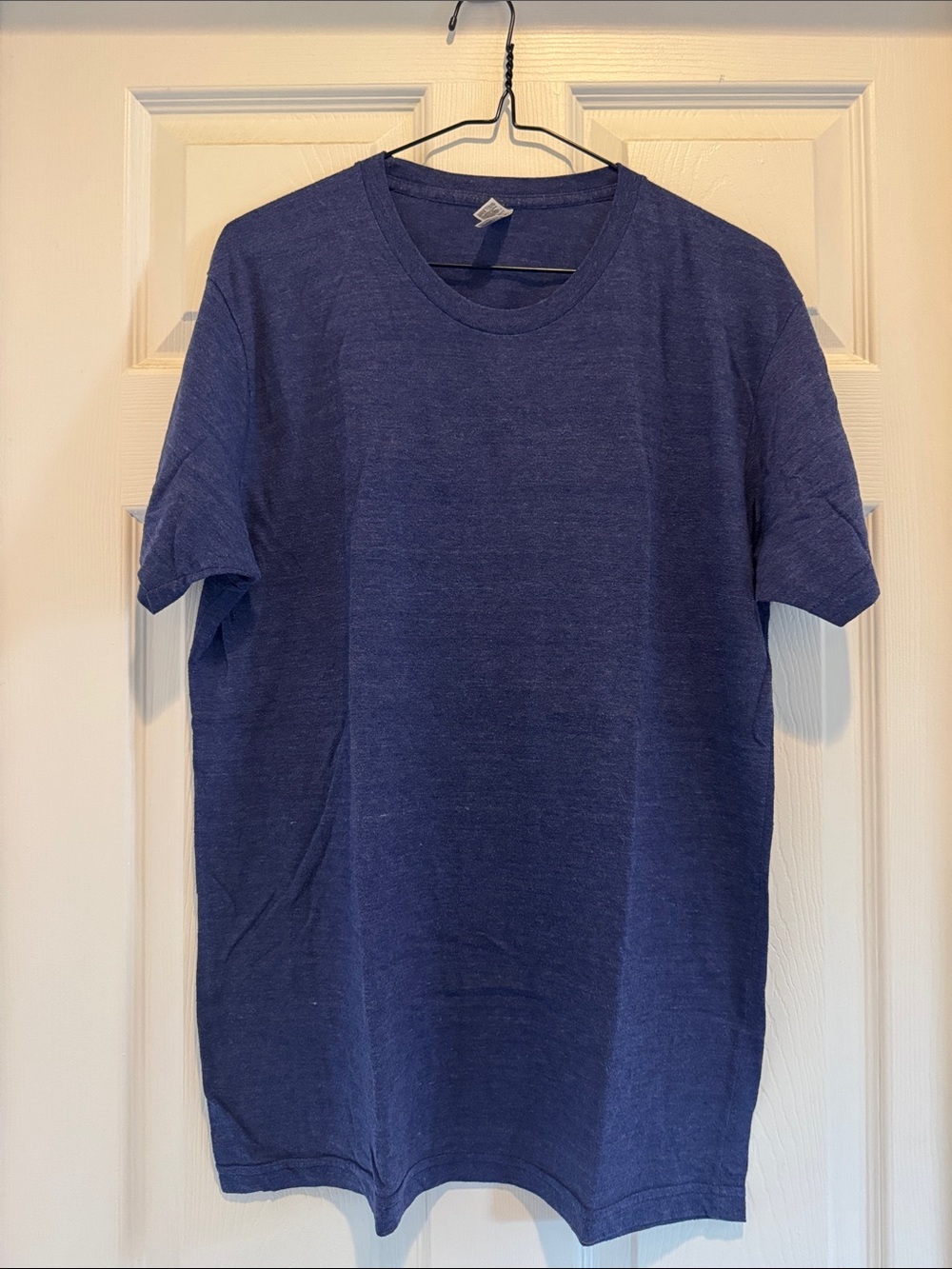 American Apparel 50/25/25 Track Shirt, like new, in Navy